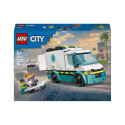 TOY CONSTRUCT EMERGENCY AMBULANCE 60451