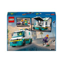 TOY CONSTRUCT EMERGENCY AMBULANCE 60451