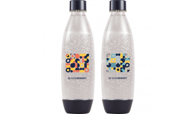 Sodastream Fuse Bubble Mosaic Bottles 2x1L