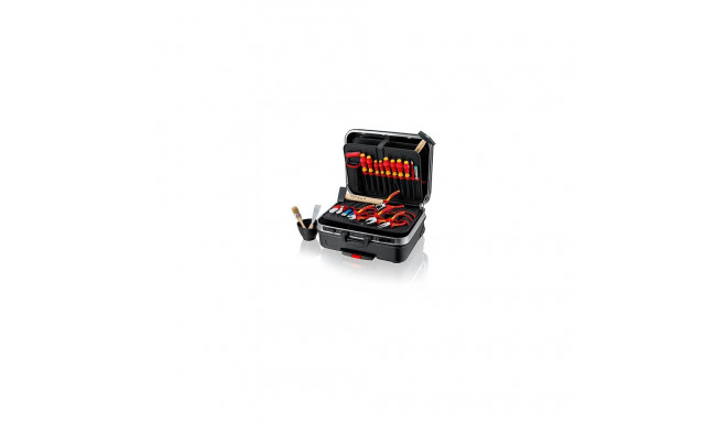 Knipex 00 21 06 HL S mehaaniku tööriistakomplekt 24 tööriista
