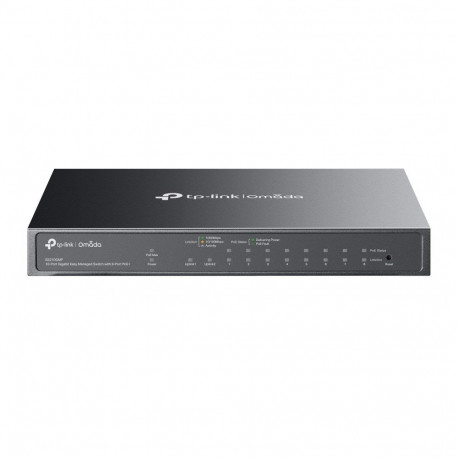 TP-Link Omada 10-pordiline gigabit lihtsasti hallatav lüliti 8-pordilise PoE+ga