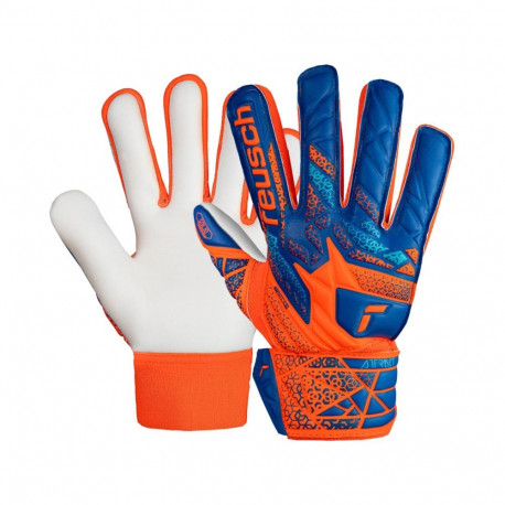 Reusch väravavahi kindad 5472511 2290 3 attrakt starter solid finger support junior, oranž-sinine