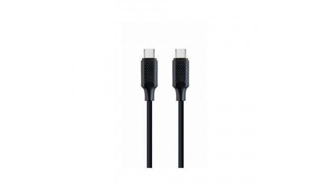 Cable USB C male - USB C male Power Delivery 60W charging and data 1.5m