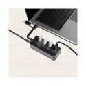 USB3.2 Gen1 HUB, 4xUSB-A on/off switch
