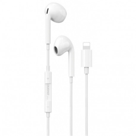 Dudao X14PROL-W1 Earphones with Lightning Connector White