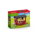 SCHLEICH FARM WORLD Dog kennel with golden retrievers