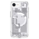 Spigen Ultra Hybrid MagSafe Case for iPhone 16e Zero One - White
