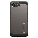 Spigen Tough Armor Case with MagSafe for iPhone 16e with Stand - Gray