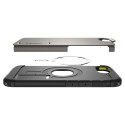 Spigen Tough Armor Case with MagSafe for iPhone 16e with Stand - Gray