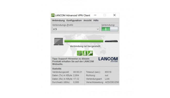"LANCOM Advanced VPN Client (Windows, 10 Benutzer) - ESD"