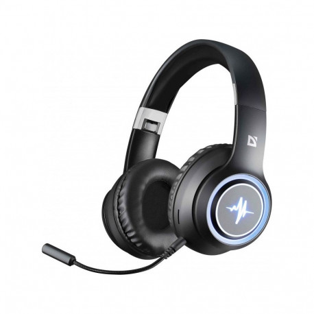 Defender Bluetooth Freemotion B571 must LED kõrvaklapid