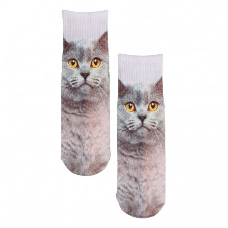 SOKISAHTEL PRINT halli kassi pildiga prinditus sokid 444