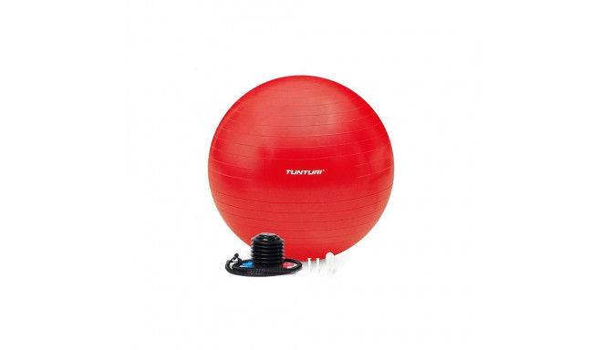 Tunturi Gymball Anti Burst with pump 55cm, Red