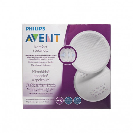 Philips Avent SCF254/61 Bкладыши для бюстгальтера 60шт.