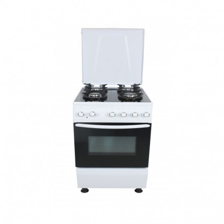 Gas cooker, electric oven Schlosser, white