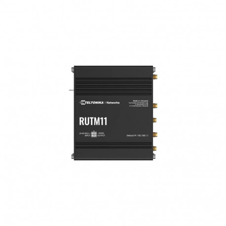 Teltonika RUTM11 wired router Gigabit Ethernet Black