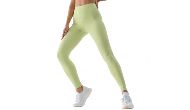 Legginsy damskie 4F FNK F306 jasna zieleń 4FRSS25TFTIF306 42S S