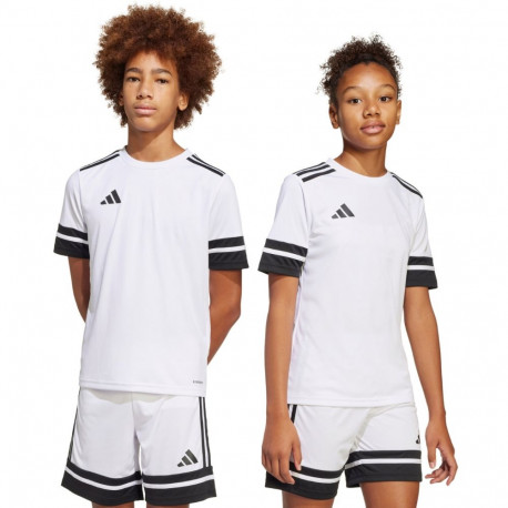 adidas laste särk Squadra 25 JJ0057 140cm, valge