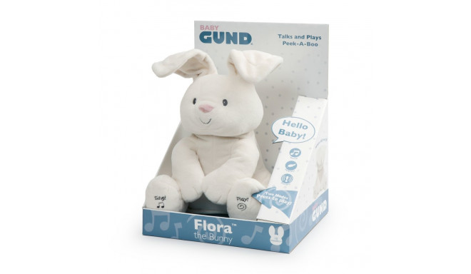 GUND Animated plush toy Flora Bunny, 30 cm