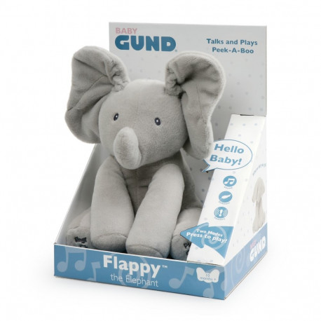 GUND интерактивный плюшевый слонёнок
