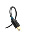 Ugreen universaalne mini USB andmesidekaabel 1m must (10355)