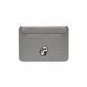 Karl Lagerfeld Sleeve KLCS16SAKCPMG 16" silver|silver Saffiano Karl&Choupette