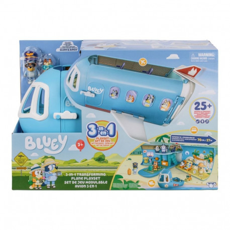 Moose Toys lennuki mängukomplekt Bluey 3 ühes