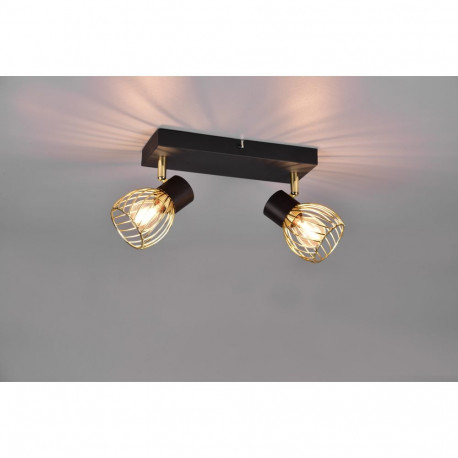 Laelamp Ardon, must/kuldne