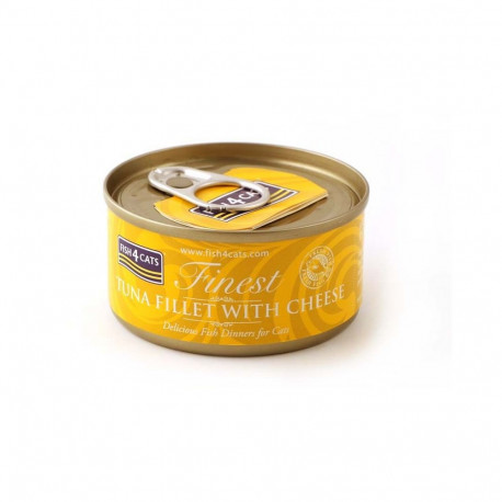 FISH4CATS Tun fillet with cheese - wet cat food - 70g