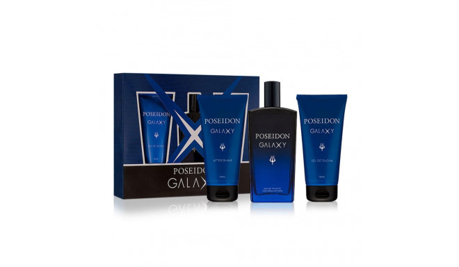POSEIDON GALAXY EAU DE TOILETTE 1UN VAPORIZADOR + AFTER SHAVE 150ML + GEL DE BAÑO 150ML