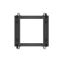 OPEN RACK 19" 15U 600X600-1100 ADJUSTABLE BLACK LANBERG