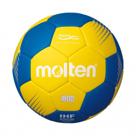Piłka ręczna Molten żółto-niebieska H00F1800-YB 00