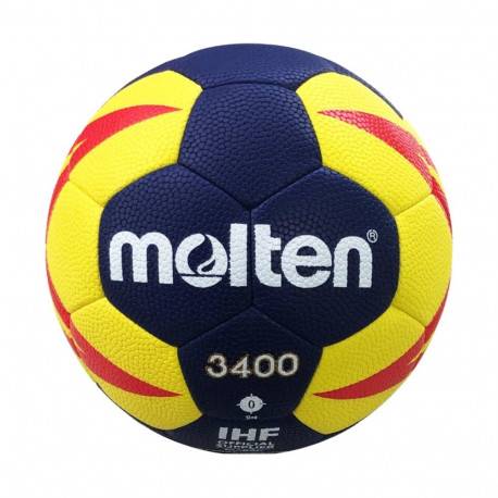 Piłka ręczna Molten H0X3400-NR granatowo-żółta 0