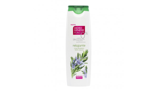 HIDROGENESSE ROMERO GEL DE DUCHA RELAJANTE 800ML