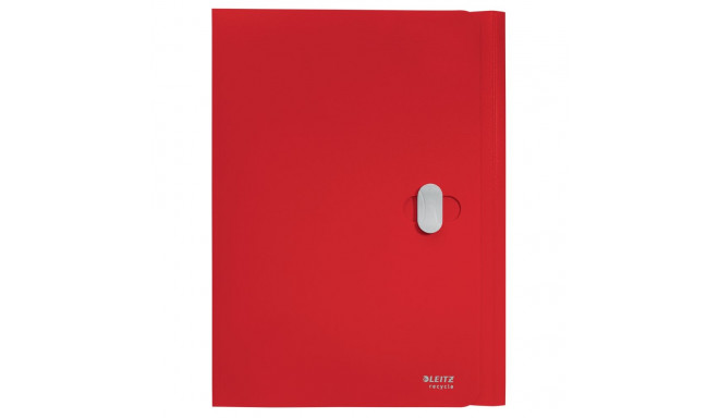 3 Flap Folder Leitz Recycle A4 PP Red