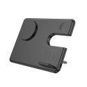 HOCO wirelless charger 3 in1 compatible with Apple Watch 15W CQ1 black