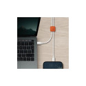 Uniq Pod Self-adhesive Cable Organizer Set of 8 Dark Grey/Charcoal Dark Grey