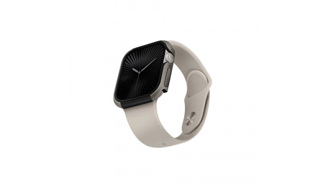 Uniq case Valencia Apple Watch Series 46mm silver/titanium silver