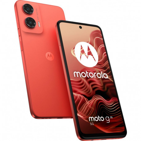 "Motorola Moto G35 128GB 4RAM 5G guava red"