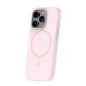 Fusion silikoonist Thin Magsafe ümbris iPhone 16-le roosa
