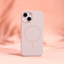 Чехол Fusion silicone Thin Magsafe для iPhone 16 розовый