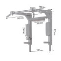 Dipiraam Wall-Mounted Pull-Up Bar inSPORTline L-Bar
