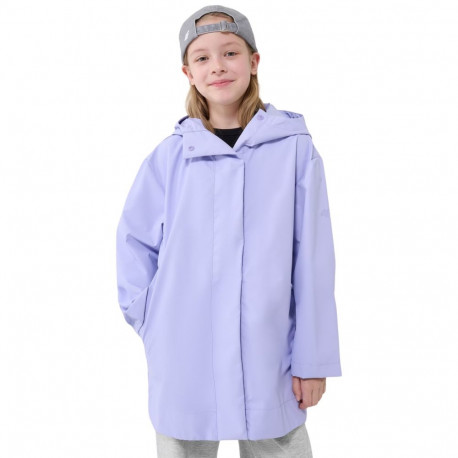 4F laste jope U213 4FJWSS25TJACU213 52S kevad-sügis vihmakindel kummikattega 164cm, helelilla