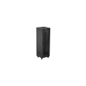 RACK CABINET 19" FREE-STANDING 37U/600X600 (FLAT PACK) WITH MESH DOOR LCD BLACK LANBERG