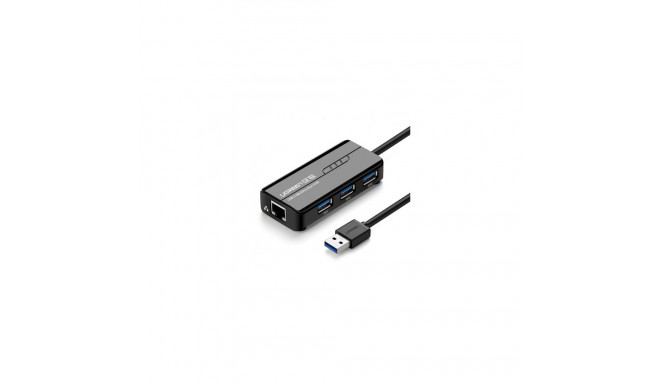 Ugreen 20265 Multifunctional Ethernet adapter 3 x USB 3.0, 1 x RJ45