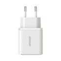 Joyroom JR-TCF15 network charger USB-C | USB-A 30W - white