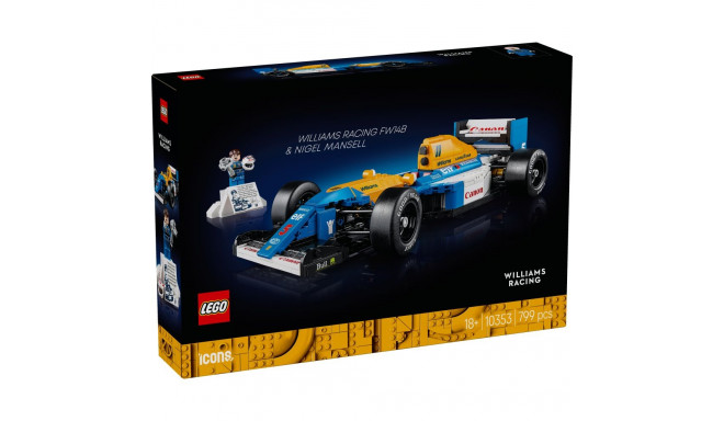 LEGO Icons Williams Racing FW14B ja Nigel Mansell