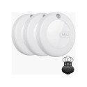 MiLi GPS locator 3 pcs + black keychain case 3 pcs MiTag
