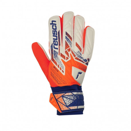 Reusch väravavahikindad Attrakt Starter Solid 5570513 2500 8, valge-oranž