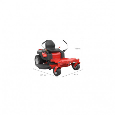 Nullpöörderaadiusega murutraktor HECHT 5107